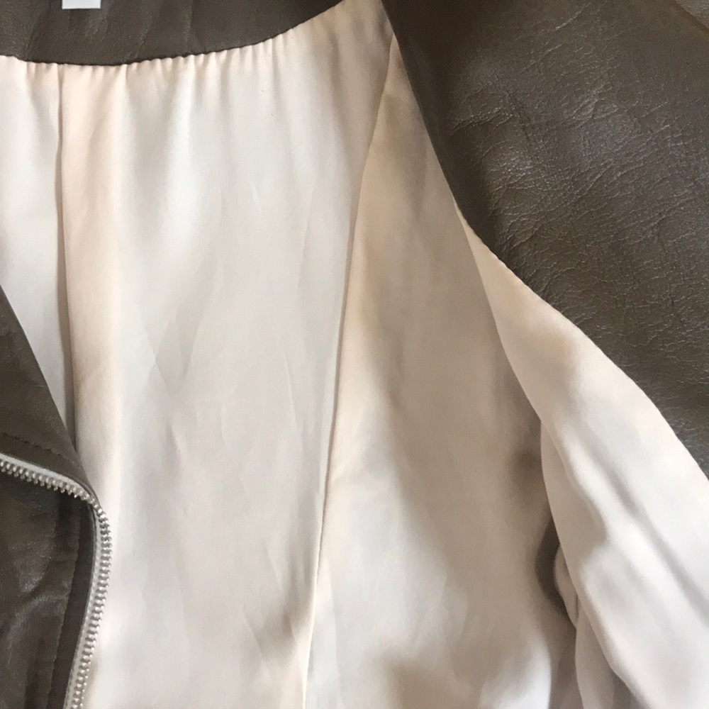 Veronica Beard real leather jacket and vest - Picture 3 of 4